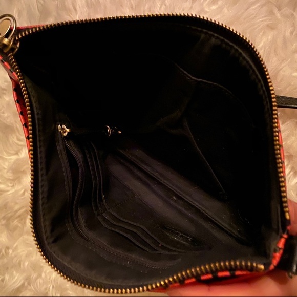 EUC Fossil pink polka dot crossbody - Picture 7 of 7